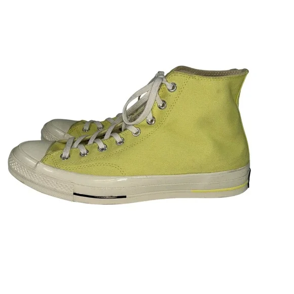 Converse Chuck Taylor All Star 70 Hi Light Yellow Sneakers Shoes Size M 11 W 13 - Picture 5 of 16